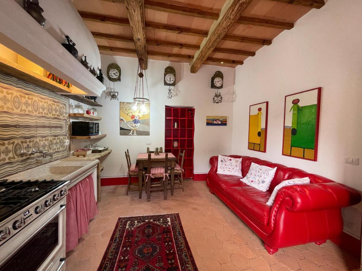 Ferienwohnung Casa Beccofino Pienza Exterior foto